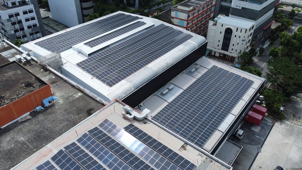 Overview of Solar Panels at 34 Boon Leat Terrace