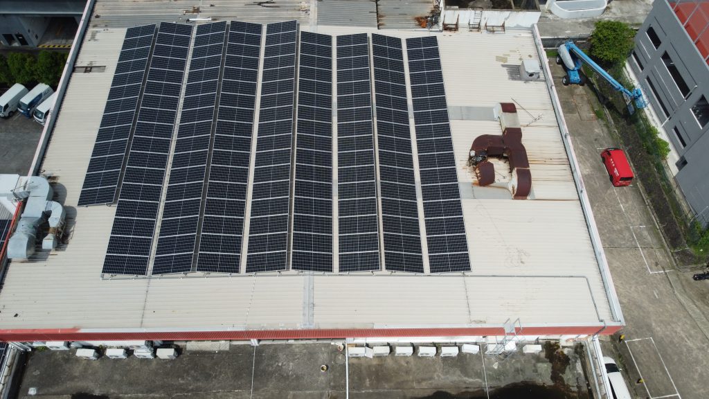 Metal Roof Solar Panels at 34 Boon Leat Terrace
