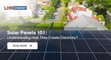 Solar panels positioned under sunlight