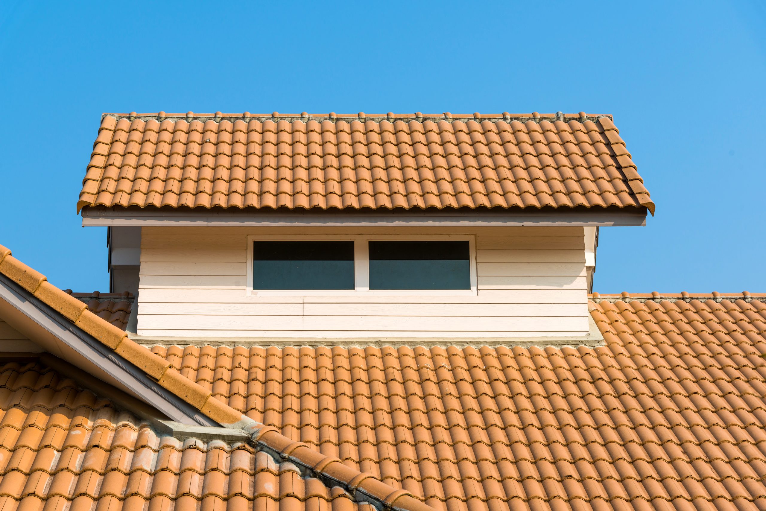 Tile Roof with Dormer Windows