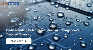 Close-up of water droplets on a clean solar panel.