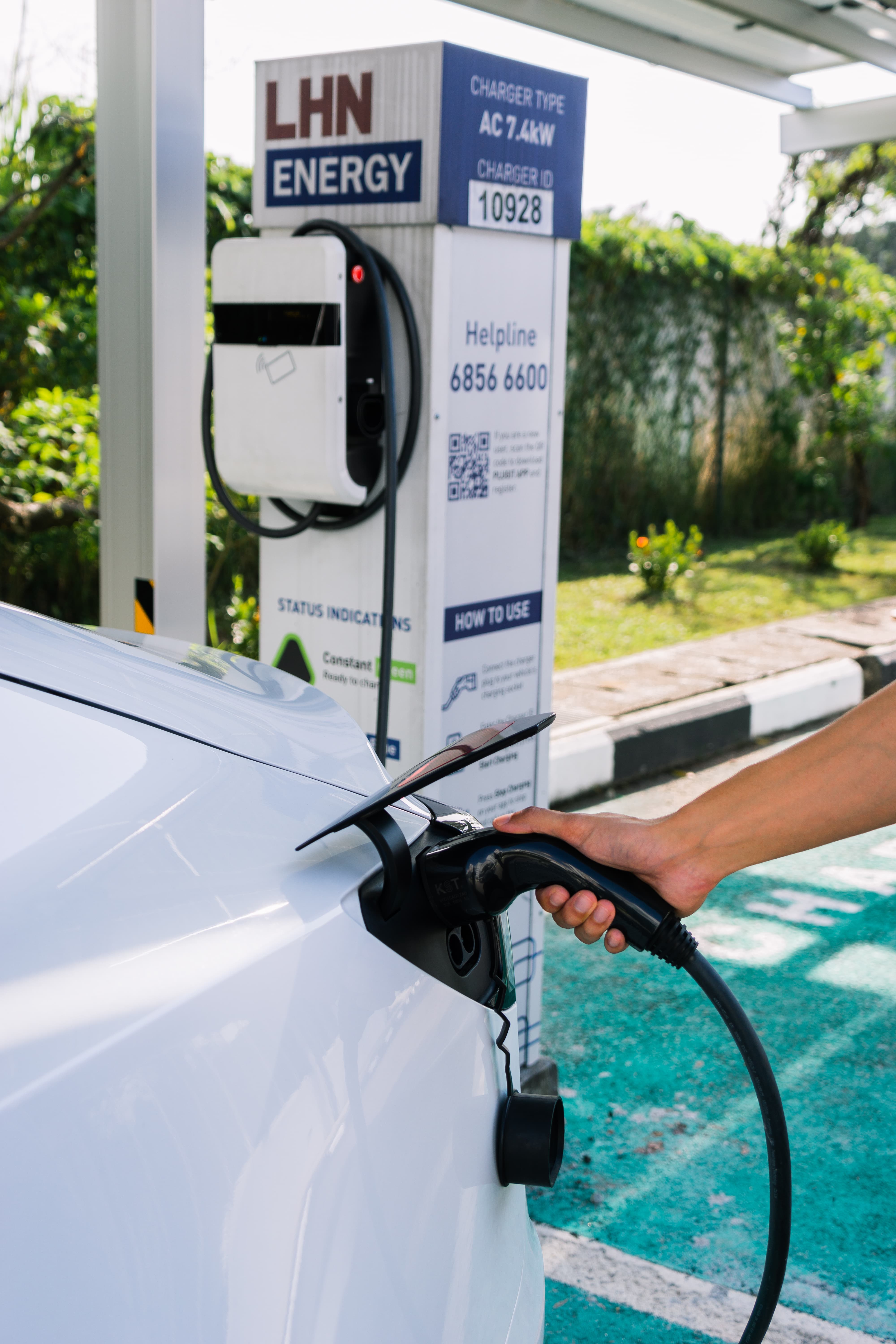 LHN Energy Electric Vehicle charging installation