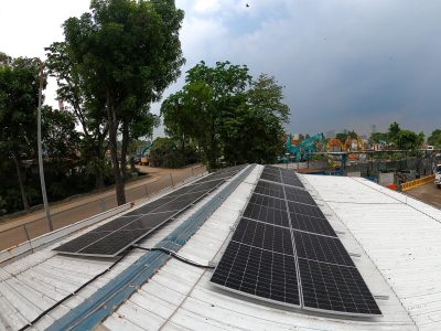 Jalan Papan Construction Site solar installation